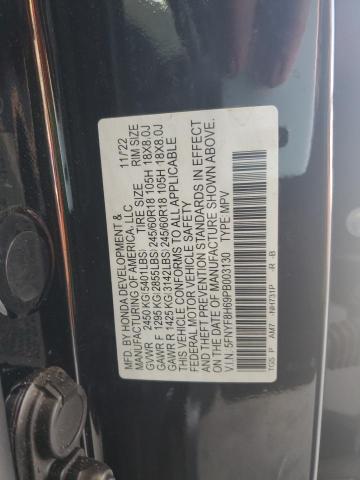 2023 HONDA PASSPORT T 5FNYF8H69PB003130
