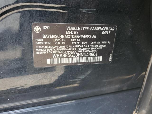 2017 BMW 320 XI WBA8E5G30HNU43861