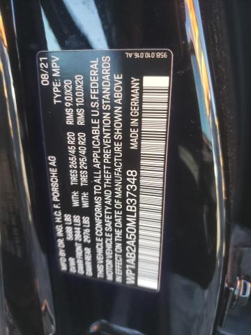 2021 PORSCHE MACAN S WP1AB2A50MLB37348