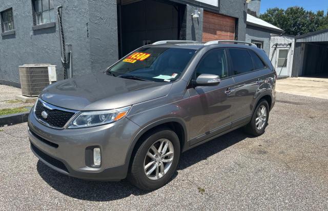 KIA SORENTO LX 2014 silver 4dr spor gas 5XYKT3A60EG446977 photo #3