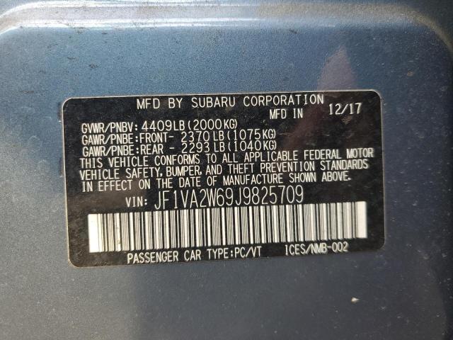 2018 SUBARU WRX STI LIMITED JF1VA2W69J9825709