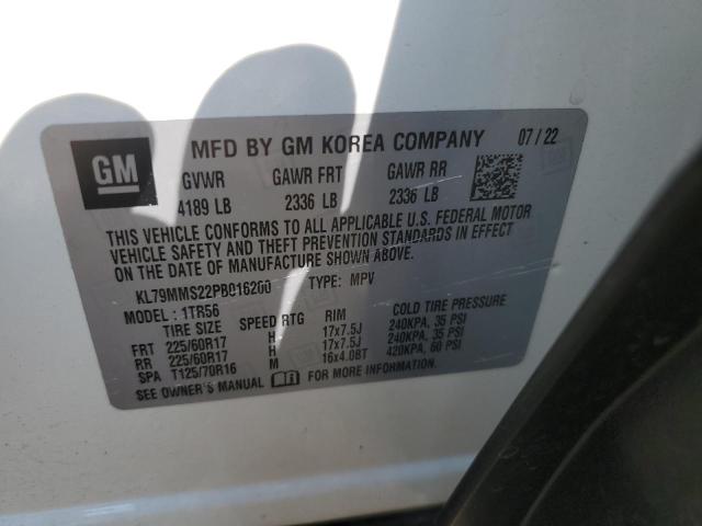 2023 CHEVROLET TRAILBLAZER LS KL79MMS22PB016200
