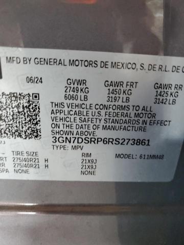 2024 CHEVROLET EQUINOX 2RS 3GN7DSRP6RS273861