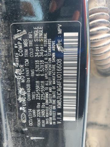 2015 HYUNDAI TUCSON LIM KM8JUCAG4FU016608