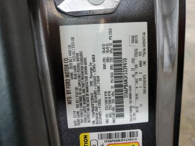 2015 FORD MUSTANG 1FA6P8AM3F5339410