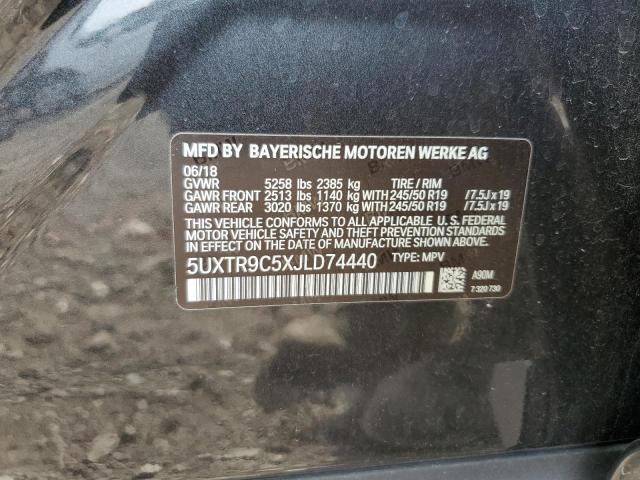 2018 BMW X3 XDRIVE3 - 5UXTR9C5XJLD74440