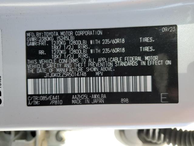 2024 LEXUS NX 350H BA JTJGKCEZ5R5014748