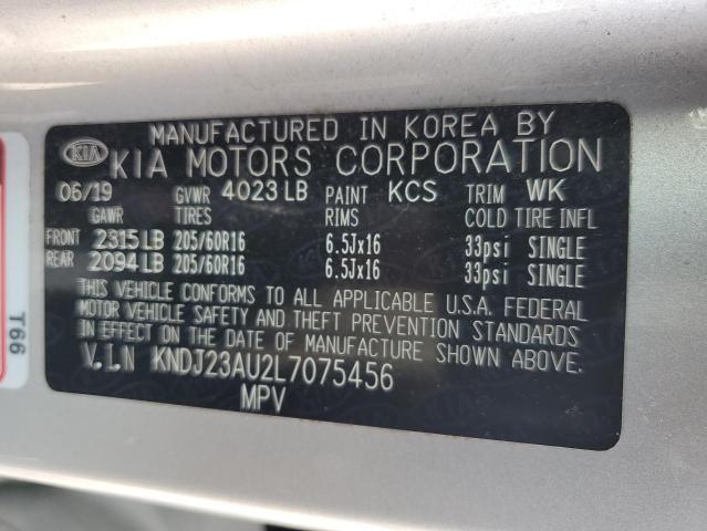 2020 KIA SOUL LX KNDJ23AU2L7075456