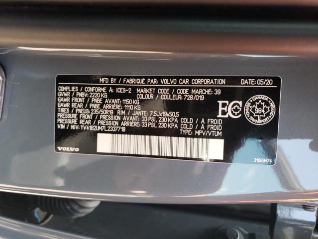 2020 VOLVO XC40 T5 R- YV4162UM7L2337718