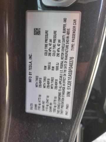 2025 TESLA MODEL 3 5YJ3E1EA5SF048376