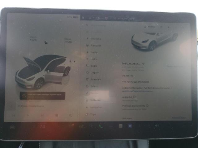 2023 TESLA MODEL Y 7SAYGDEE4PA155088