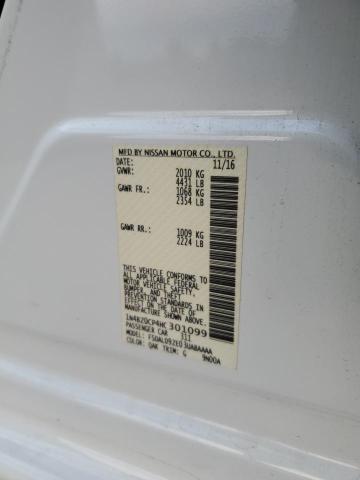 2017 NISSAN LEAF S 1N4BZ0CP4HC301099