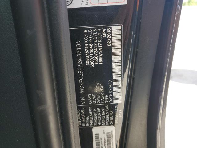 2018 MERCEDES-BENZ METRIS WD4PG2EE2J3432136