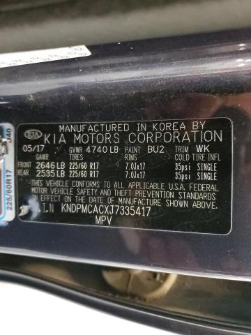 2018 KIA SPORTAGE L - KNDPMCACXJ7335417