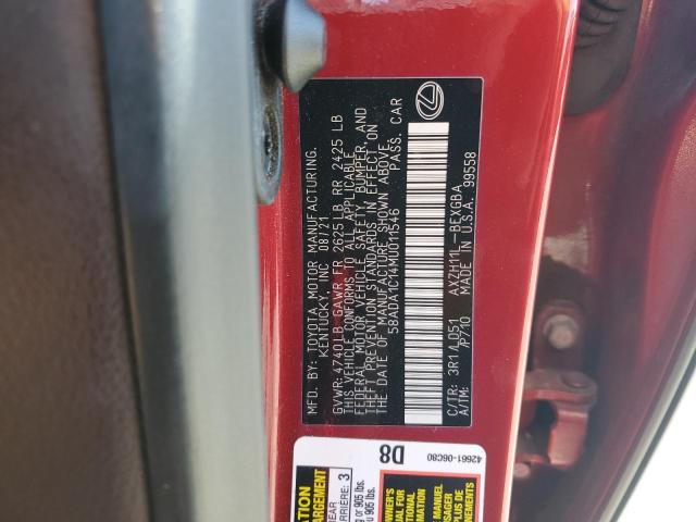 2021 LEXUS ES 300H 58ADA1C14MU011546