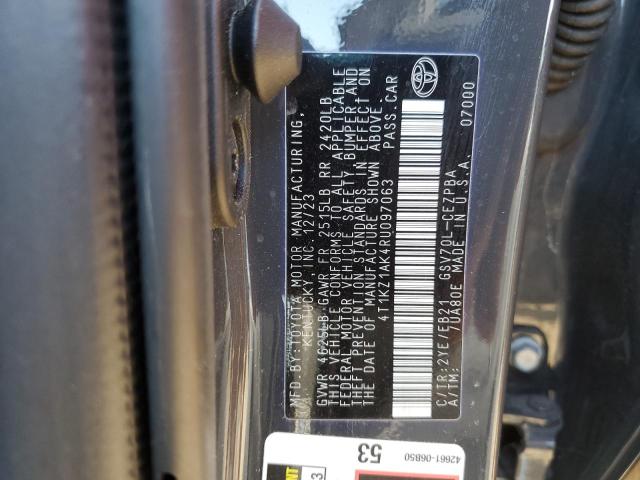 2024 TOYOTA CAMRY TRD 4T1KZ1AK4RU097063