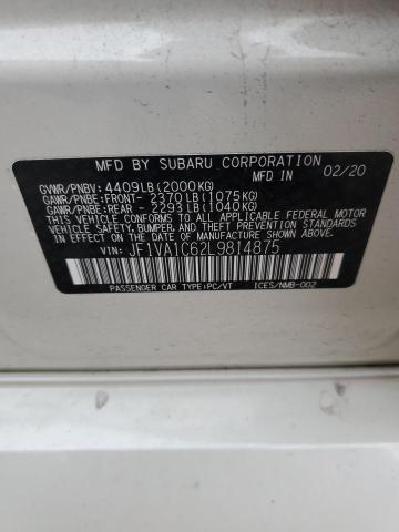 2020 SUBARU WRX PREMIU JF1VA1C62L9814875