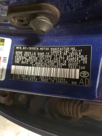 2017 TOYOTA COROLLA L 2T1BURHE6HC836625