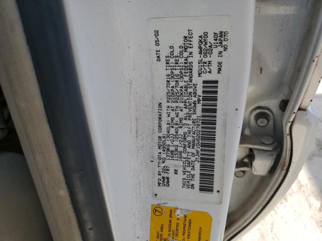 2002 LEXUS RX 300 #3310778954