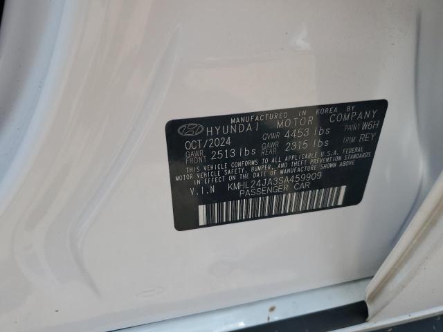 2025 HYUNDAI SONATA SE KMHL24JA3SA459909