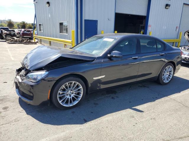 BMW 740 I 2014 gray  gas WBAYA6C59ED826692 photo #1