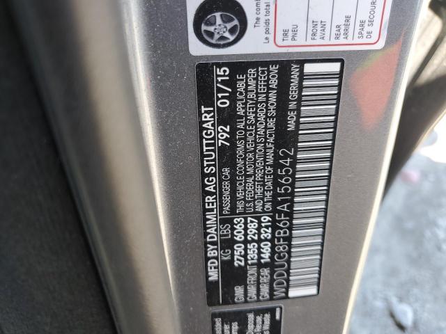 2015 MERCEDES-BENZ S 550 4MAT WDDUG8FB6FA156542