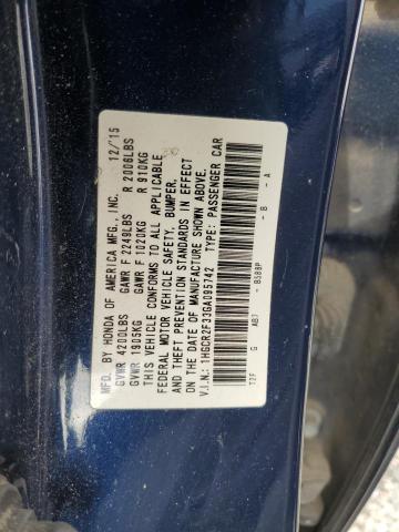 2016 HONDA ACCORD LX - 1HGCR2F33GA095742