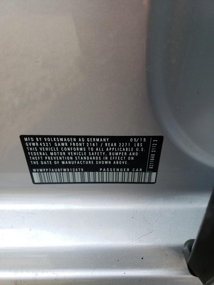 VOLKSWAGEN E-GOLF SEL PREMIUM