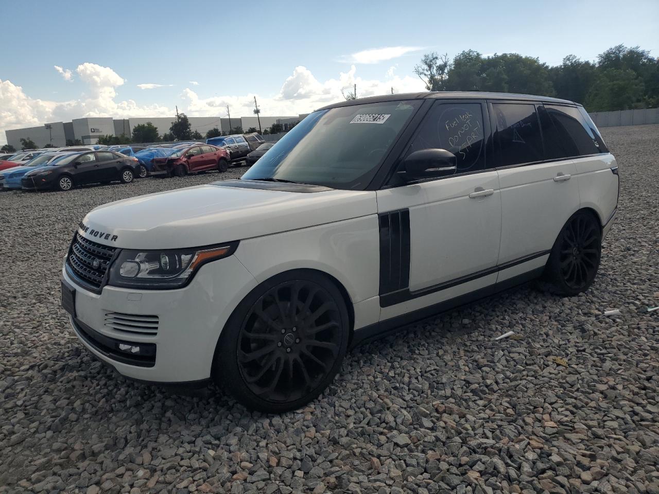 LAND ROVER RANGE ROVER SUPERCHARGED