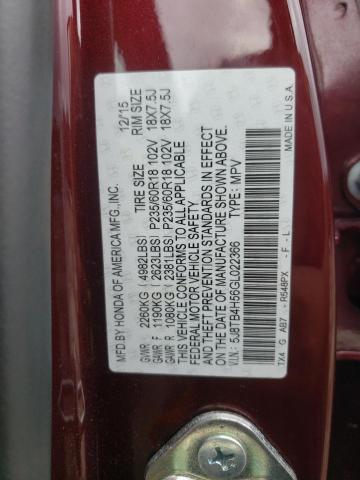 2016 ACURA RDX TECHNOLOGY - 5J8TB4H56GL022366