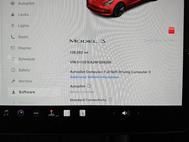 2022 TESLA MODEL 3 5YJ3E1EA2NF289266