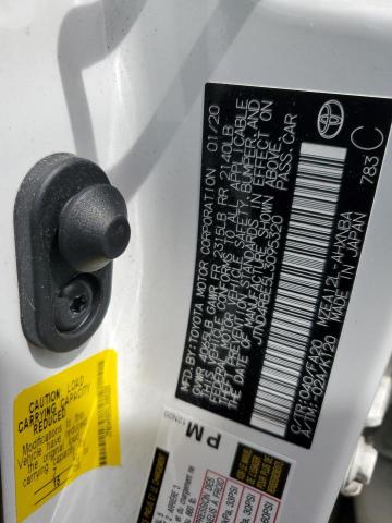 2020 TOYOTA COROLLA SE - JTND4RBE5L3095320