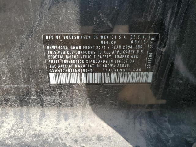 2015 VOLKSWAGEN GTI 3VW4T7AU7FM098949