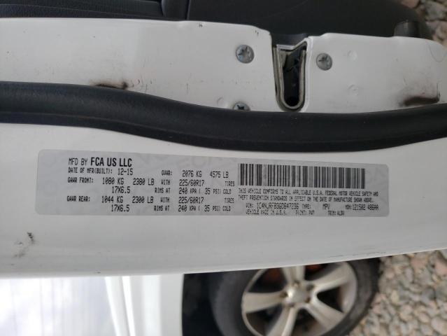 2016 JEEP PATRIOT LA 1C4NJRFB3GD647236