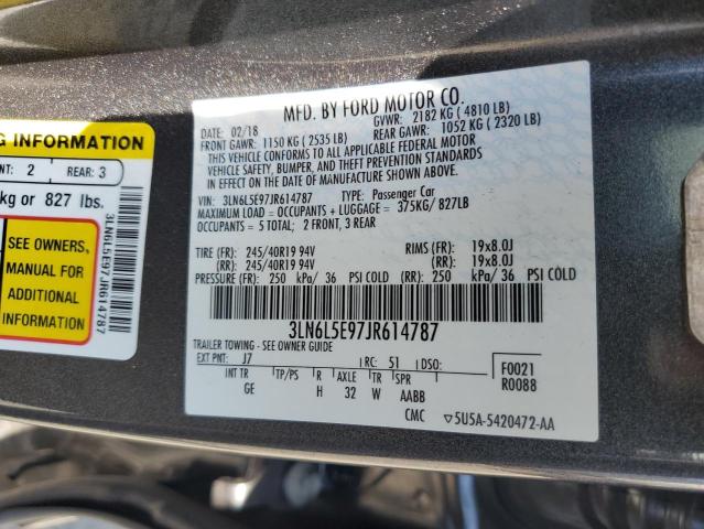 2018 LINCOLN MKZ RESERVE - 3LN6L5E97JR614787