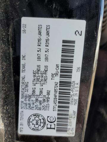 2023 TOYOTA TUNDRA CRE 5TFLA5DB4PX057242