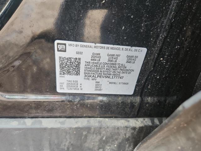2022 GMC TERRAIN SLT 3GKALPEV5NL177747