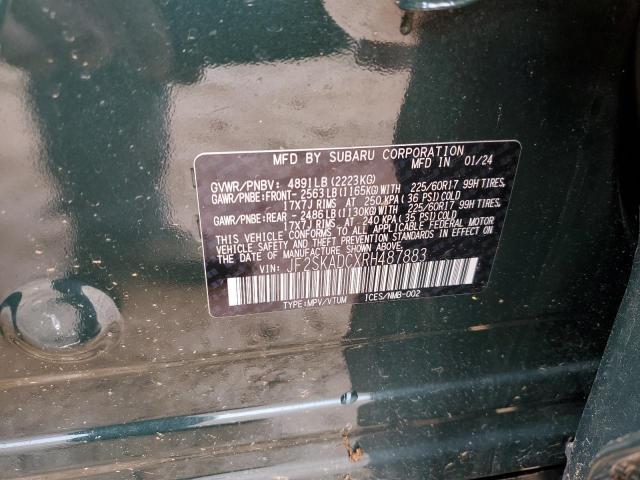 2024 SUBARU FORESTER PREMIUM JF2SKADCXRH487883