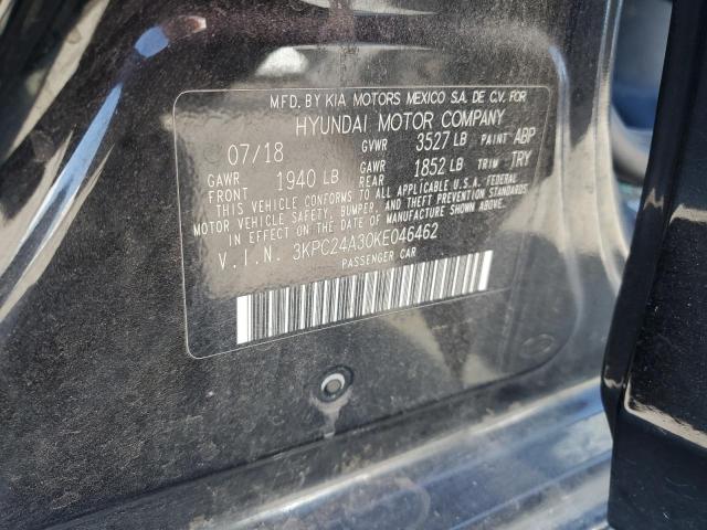 2019 HYUNDAI ACCENT SE 3KPC24A30KE046462
