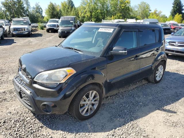 KIA SOUL + 2013 black  gas KNDJT2A61D7551576 photo #1
