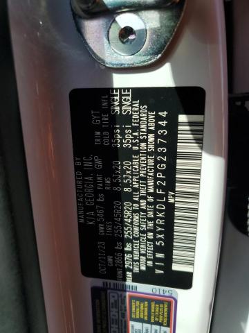 2023 KIA SORENTO SX 5XYRKDLF2PG237344