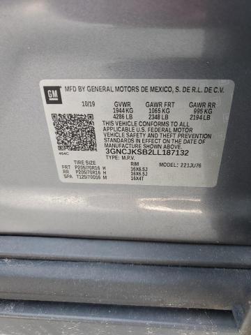 2020 CHEVROLET TRAX LS - 3GNCJKSB2LL187132