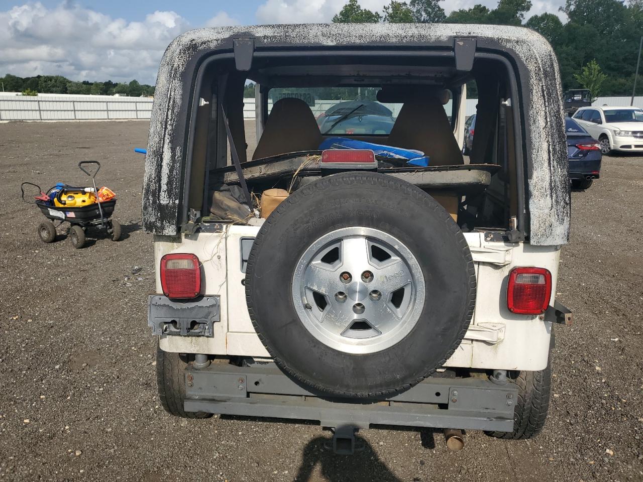 Lot #3309193624 1995 JEEP WRANGLER