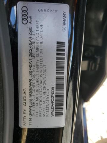 2015 AUDI A6 PREMIUM WAUDFAFCXFN038111