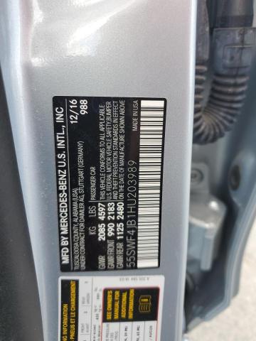 2017 MERCEDES-BENZ C 300 - 55SWF4JB1HU203989