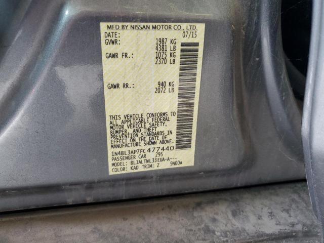 2015 NISSAN ALTIMA 3.5 1N4BL3AP7FC477440