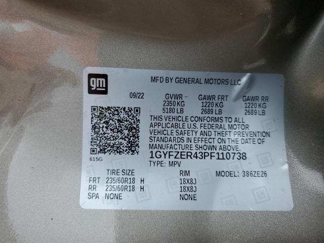 2023 CADILLAC XT4 SPORT 1GYFZER43PF110738