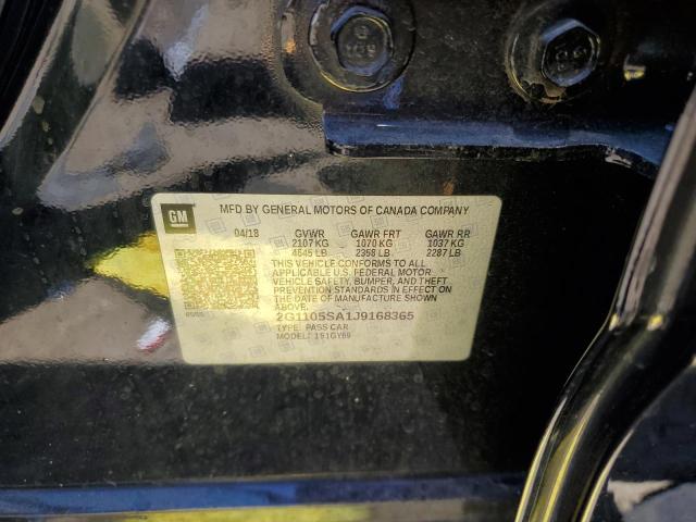 2018 CHEVROLET IMPALA LT 2G1105SA1J9168365