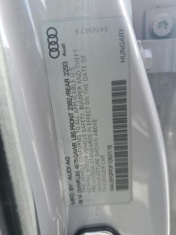 2015 AUDI A3 PREMIUM WAUEFGFF0F1050115