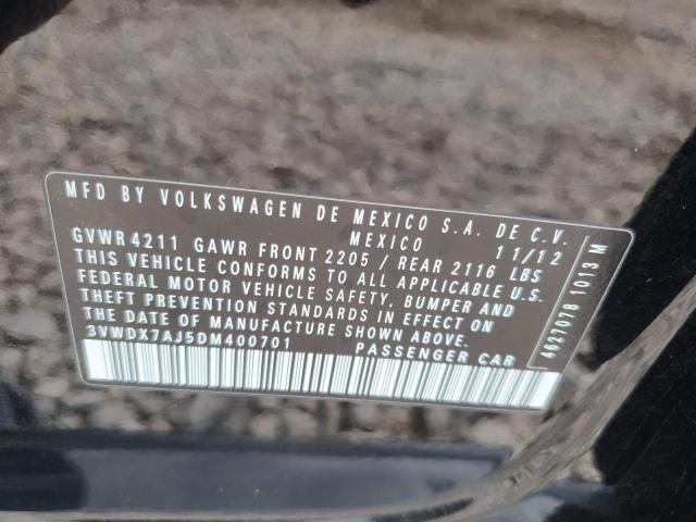 2013 VOLKSWAGEN JETTA SE - 3VWDX7AJ5DM400701